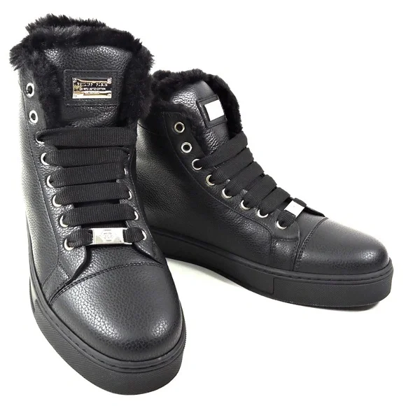 Philipp Plein | Shoes | Philipp Plein Mens Black Soft Lether  display picture 1